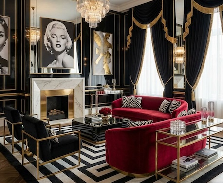 Hollywood Living Room